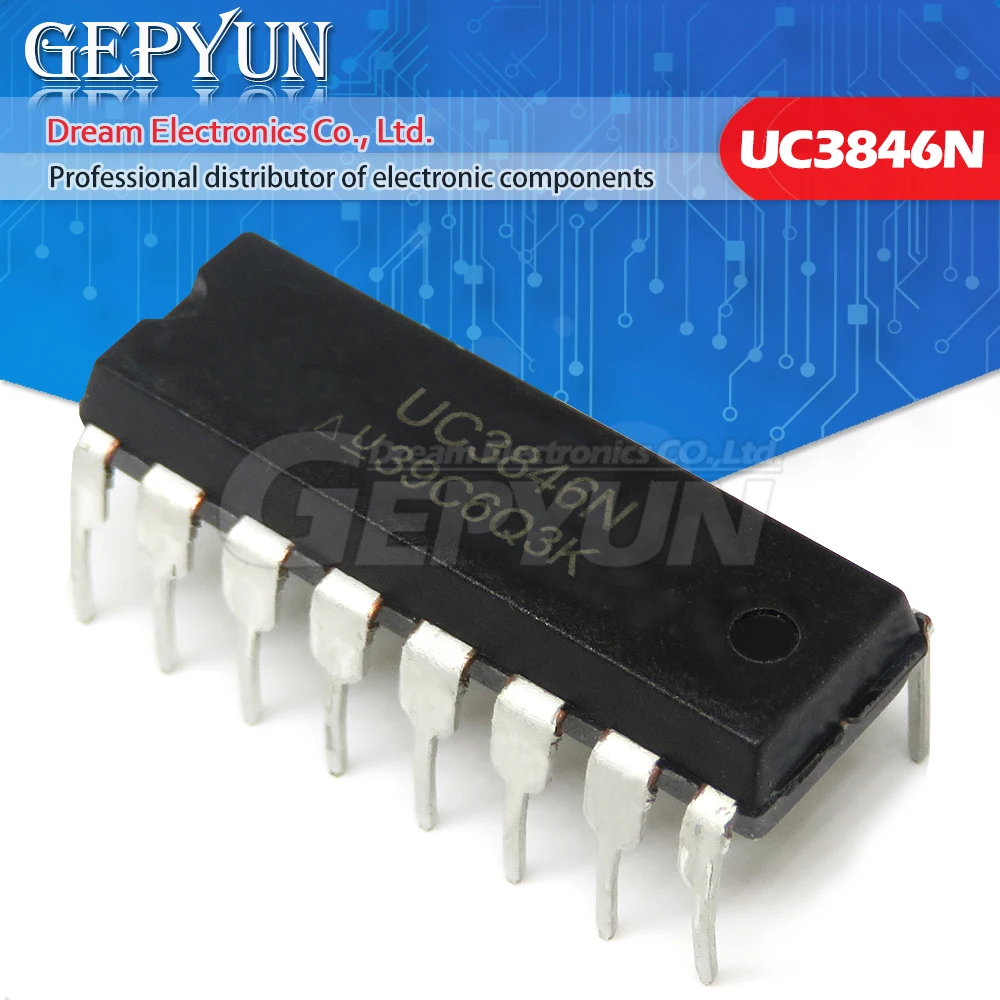 5PCS UC3846N DIP16 UC3846 DIP 3846 DIP-16 new and IC