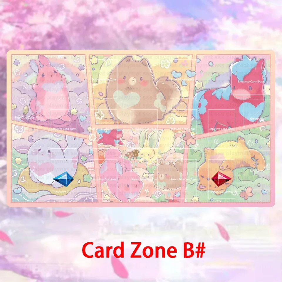 遊戯王 メルフィー プレイマット TCG CCG ボードゲームマット