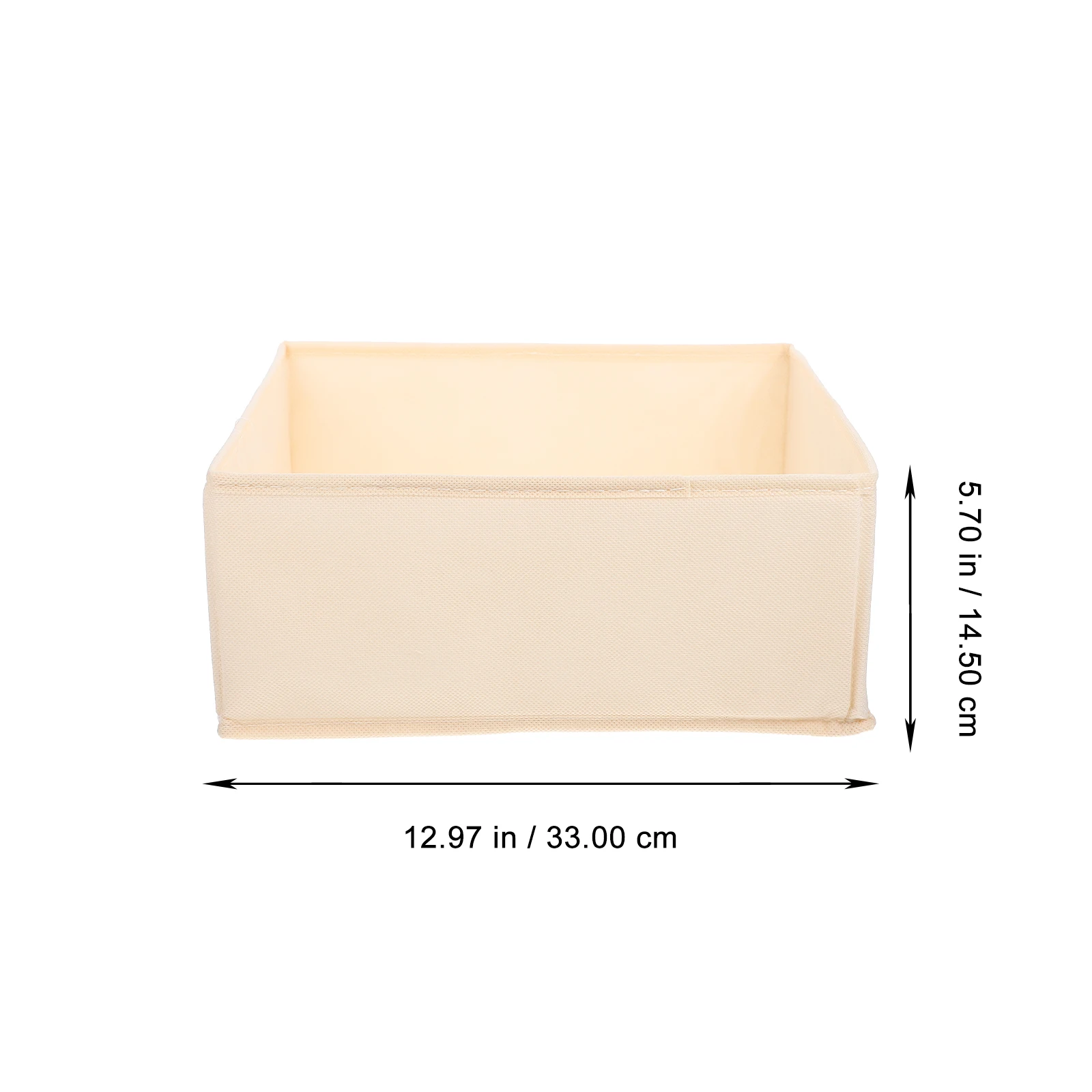 

6pcs Underwear Storage Box Socks Bra Organizer Foldable Cloth Containers Bedroom Wardrobe Clothes Household Accessories