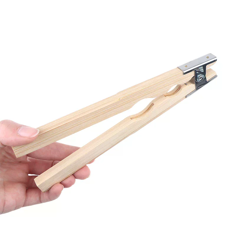 8/10MM Ring Holder Wooden Ring Holding Clamp Jewelry Processing Holding Tool Outside Ring Holder Plier Polishing Clamp