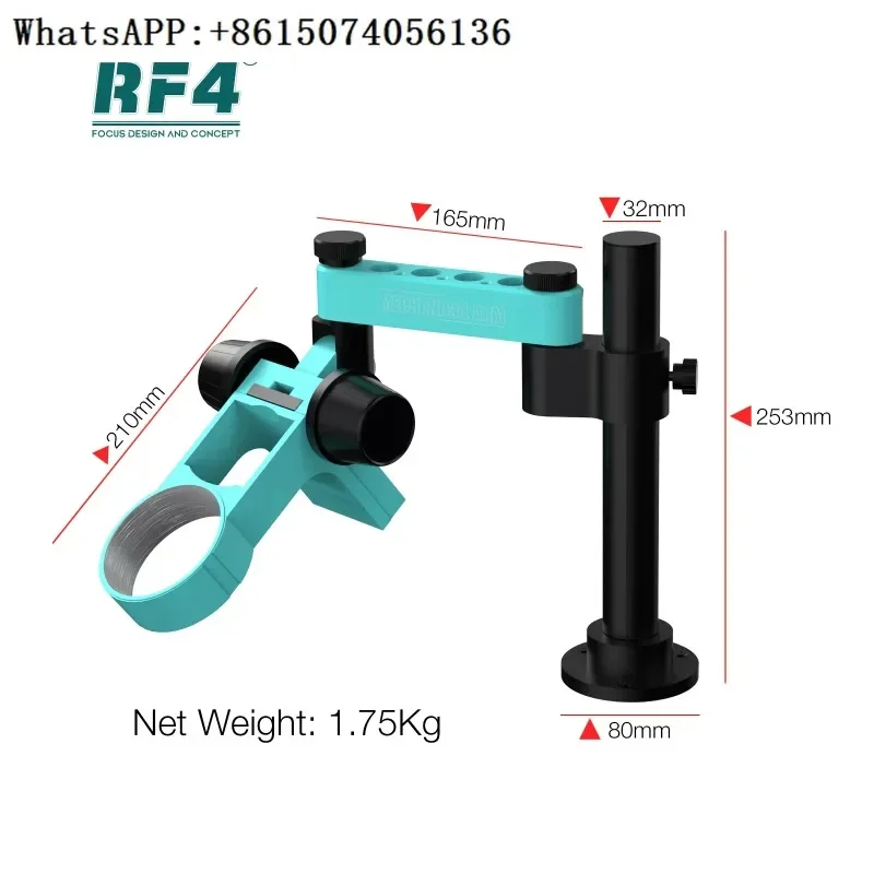 RF4 New Design Screwdriver Hole Position Convenient Placement Operation At Any, 360 ° Rotate Front Back Rolling RF-FO19