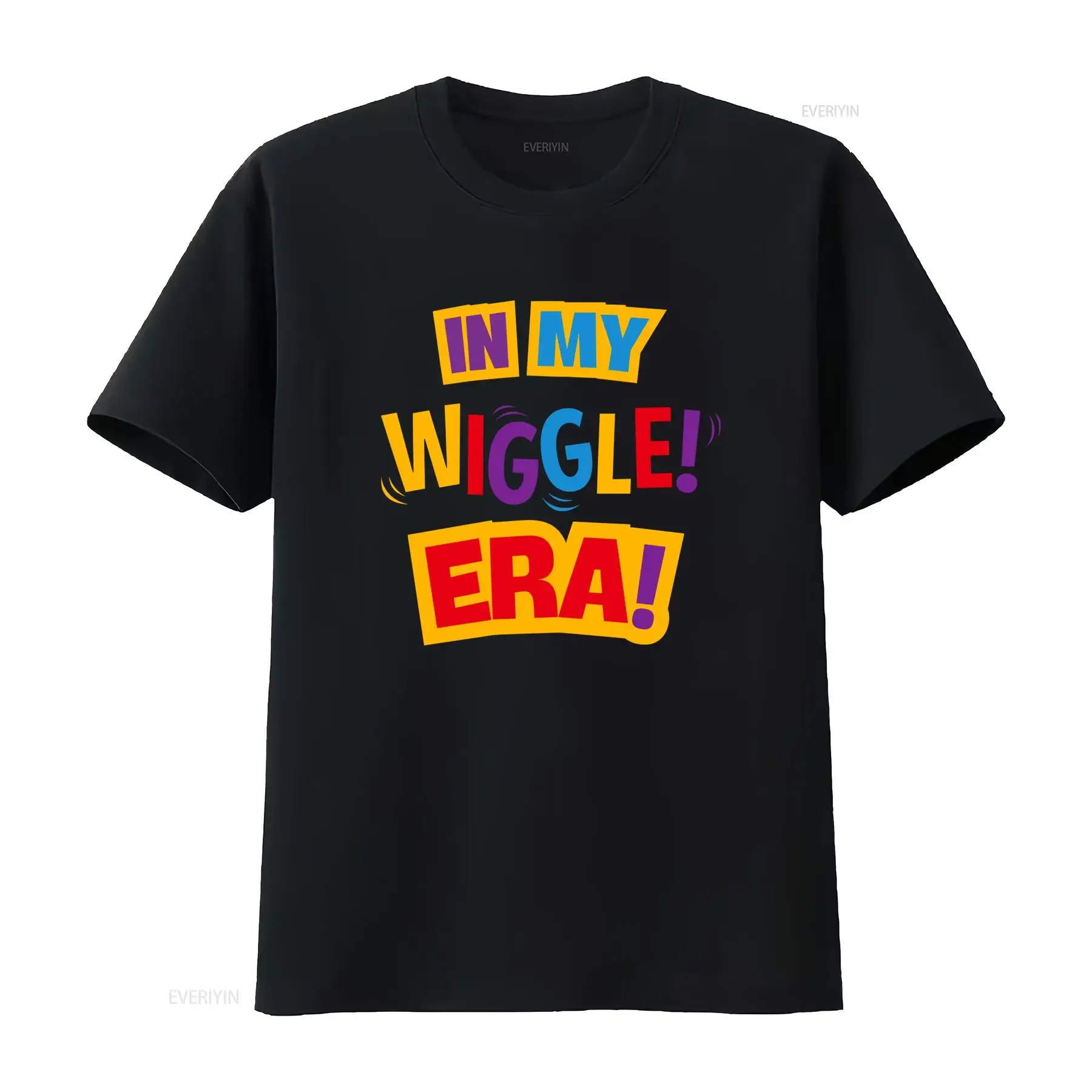 The Wiggles In My Wiggle Era Adult T Shirt Large Parent vintage Washed designer clothes Breathable homme Slightly streetwear
