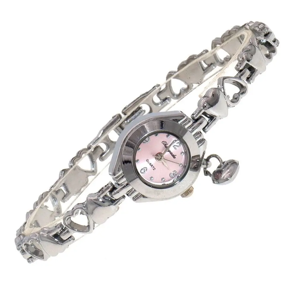 High Quality Alloy Wristwatch Multi-color Hollow Heart Quartz Watch Student Casual Quartz Clock