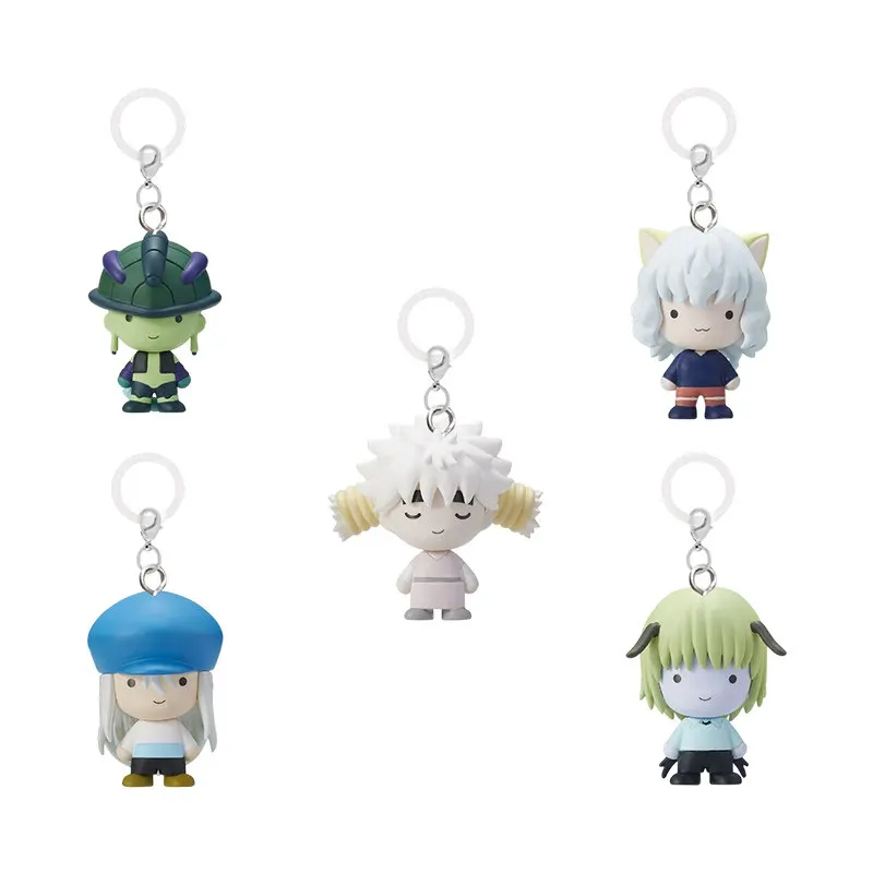 Bandai Hunter X Hunter Gashapon Chimera Ant Arc Mini Llavero de Personaje Colgante para Paraguas Meruem Komugi Kite Neferpitou Shaiapouf
