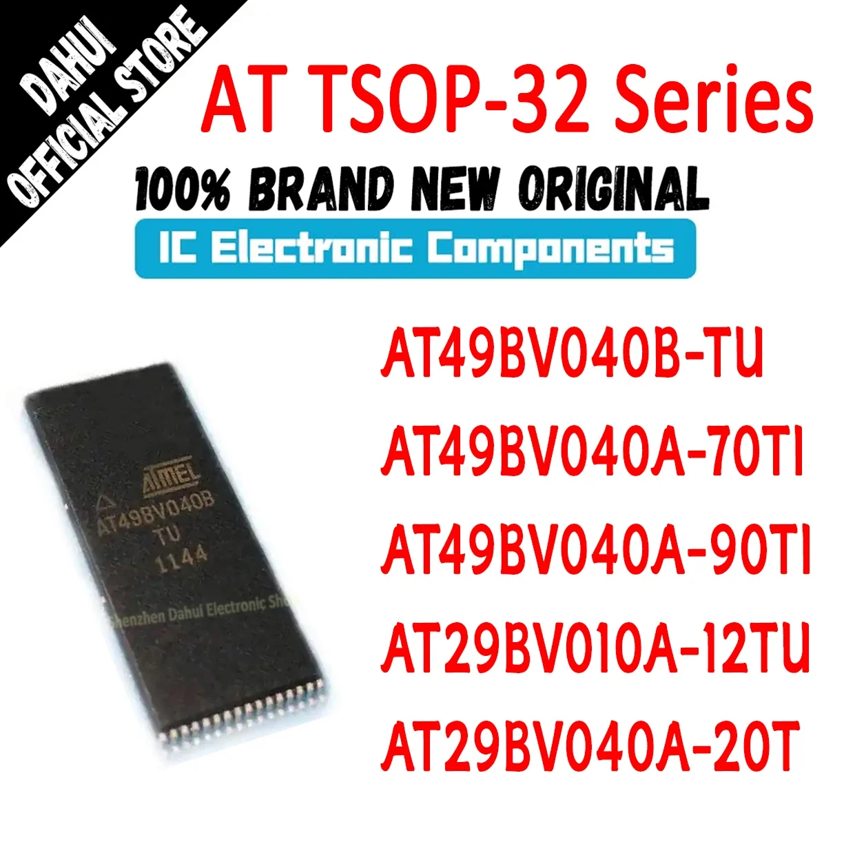 

AT49BV040B-TU AT49BV040A-70TI AT49BV040A-90TI AT29BV010A-12TU AT29BV040A-20T AT49BV040B AT49BV040A AT49BV AT IC Chip TSOP-32