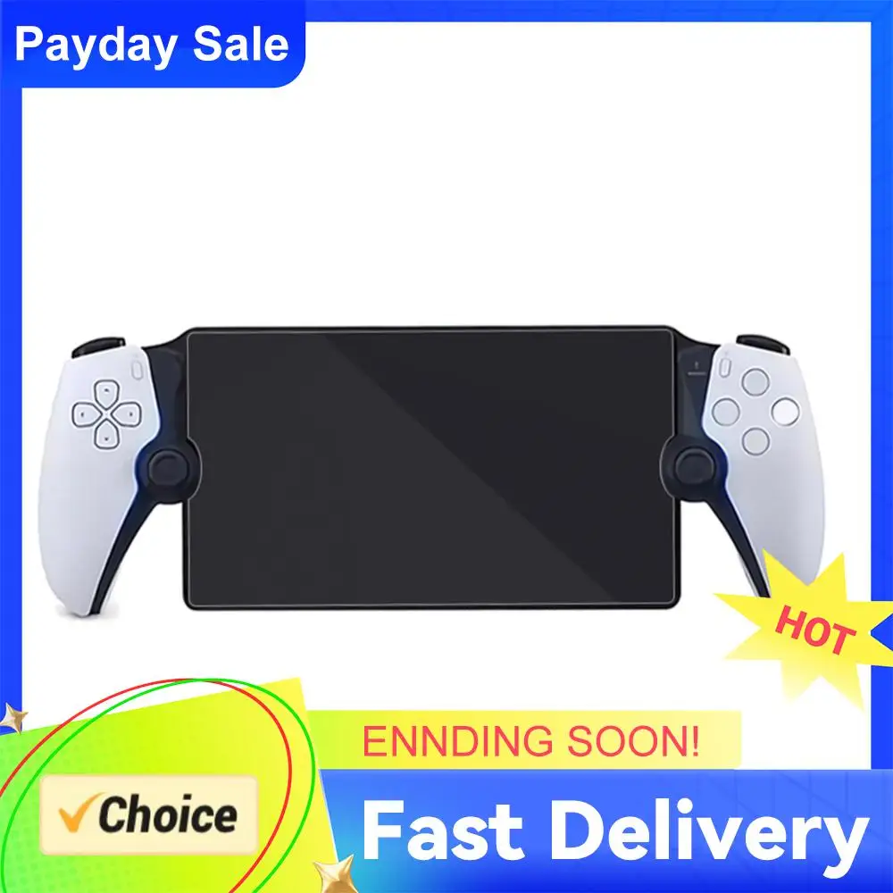 

Защитная пленка из закаленного стекла 0,33 мм, ультрапрозрачная, с закругленными краями, антибликовая, без пузырьков, для PS5 Portal, для PlayStation Portal