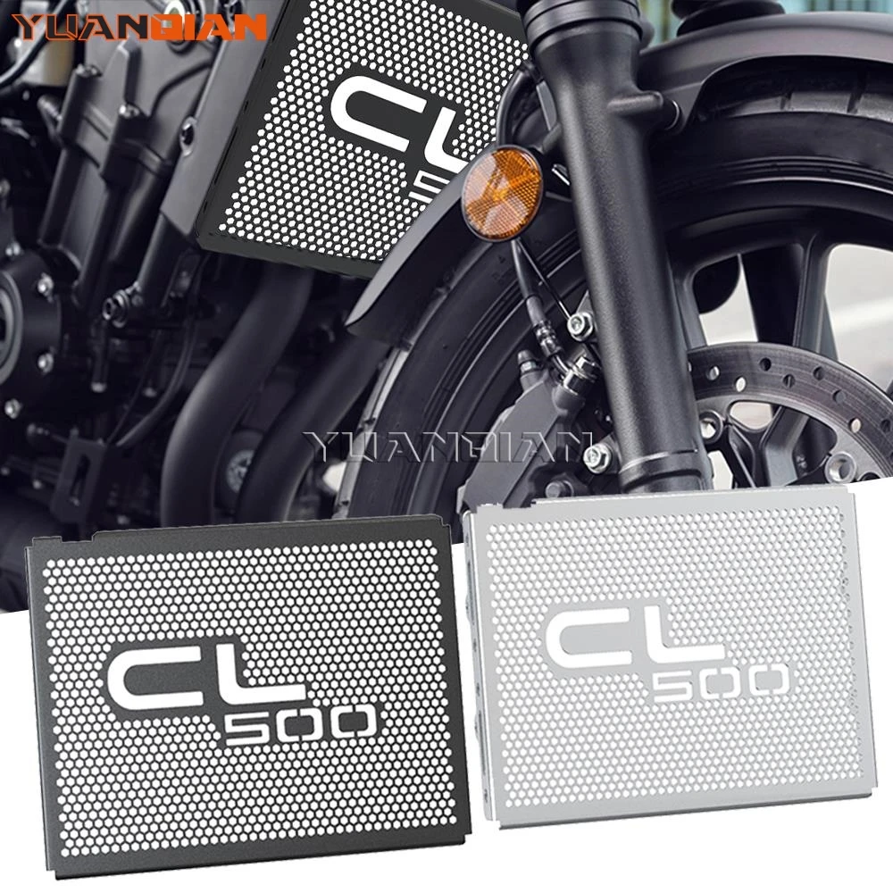 

Motorcycle Accessories Aluminum Radiator Grille Guard Cover Protector Protection FOR HONDA CL500 CL 500 CL-500 2023 2024 2025