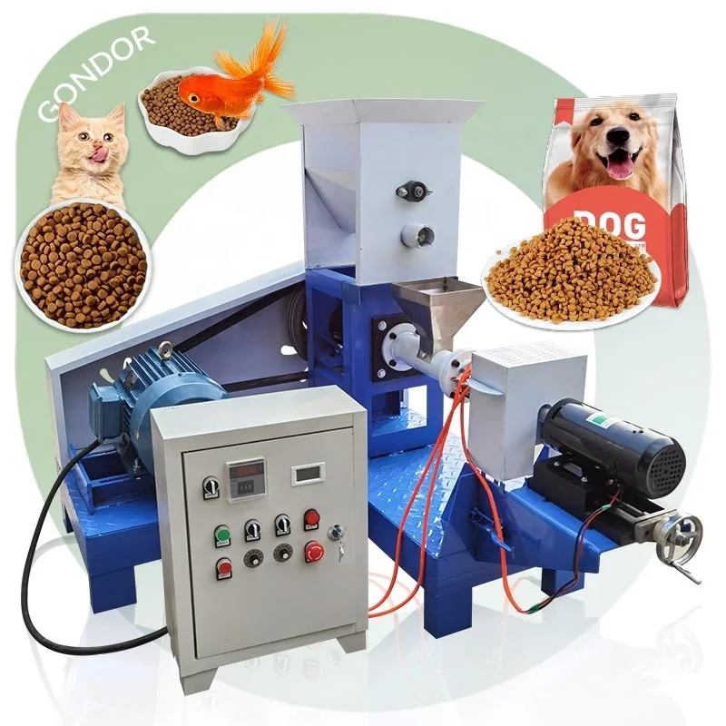 Kibble Chana Price Cold Press Pellet Catfish Pallet Float Dry Dog Food Fish Feed Machine in Bangladesh