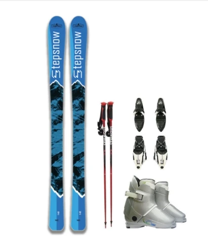 Ski equipment: new snowboard, double-board, thickened ski suit, clearance, all-around ski shoes, all-around ski board.