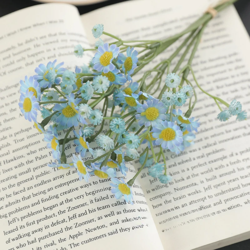 זר חיקוי קחוונים ופרחי שדה 27 ס"מ