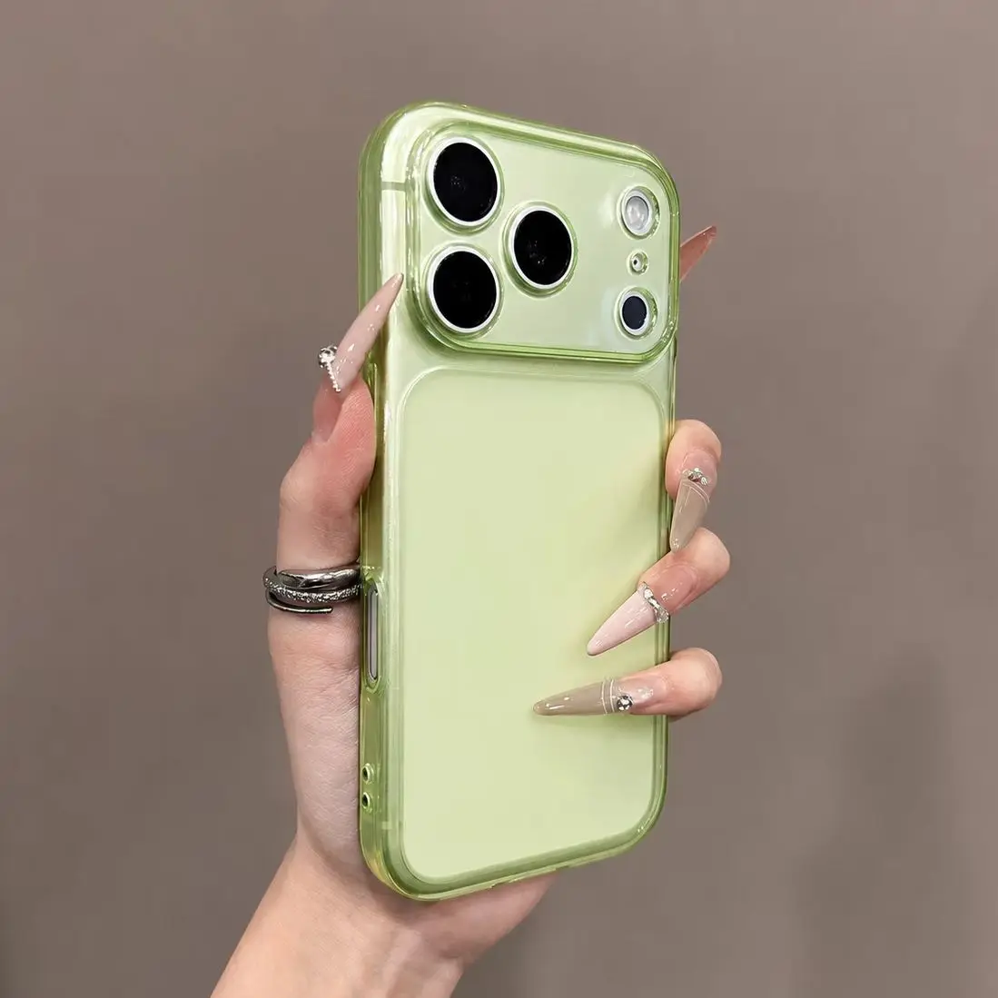 Ultra Thin Candy-Colored Semi Transparent Frosted Phone Case For iPhone 18 17 16 15 14 13 Pro Max Simple Fashion Soft Back Cover