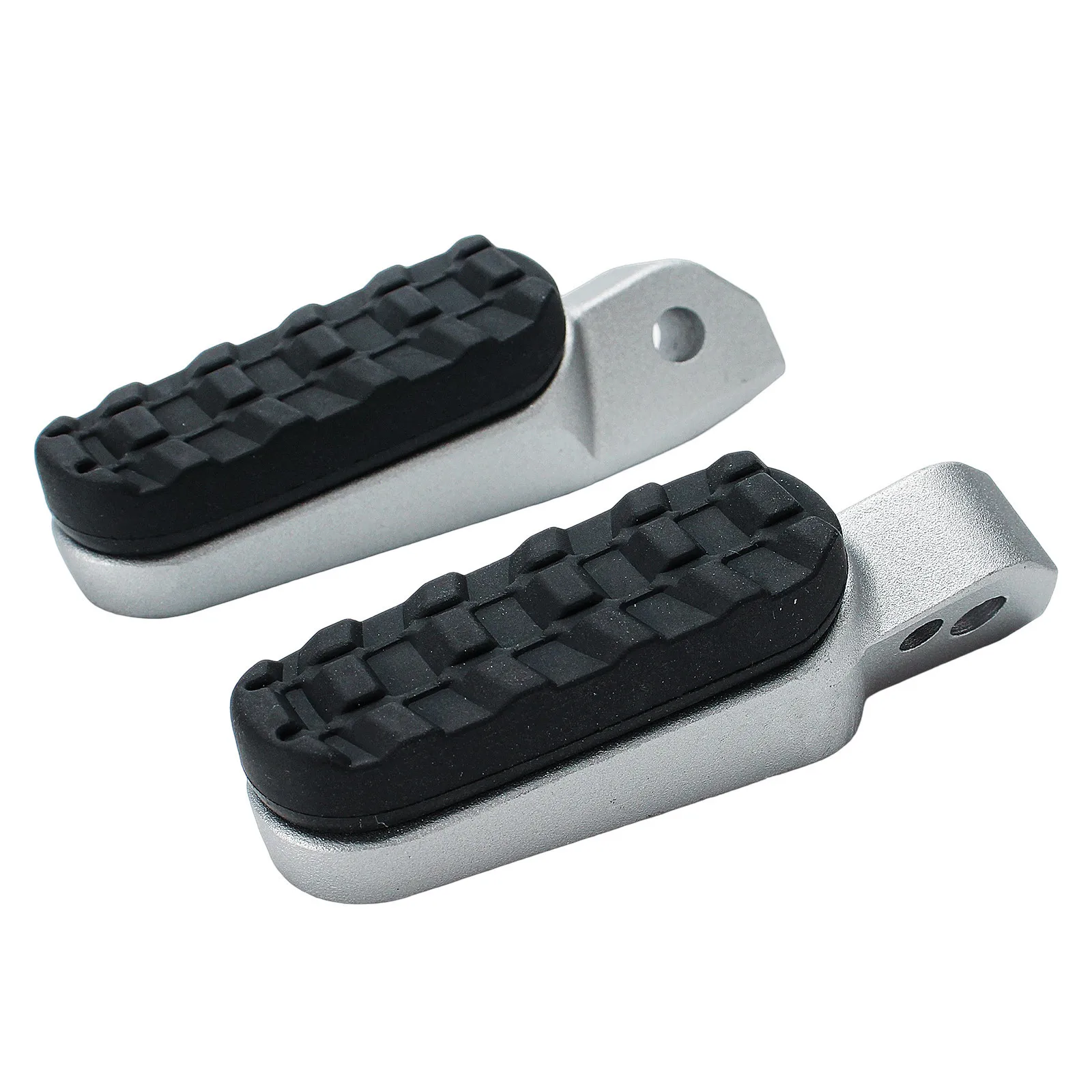 1 Pair Silver Rear Footrests Footpegs For Triumph Scrambler 1200 XC XE BOND/Tiger 850 Sport/900 GT Rally/1200 2020-2024 - Image 5