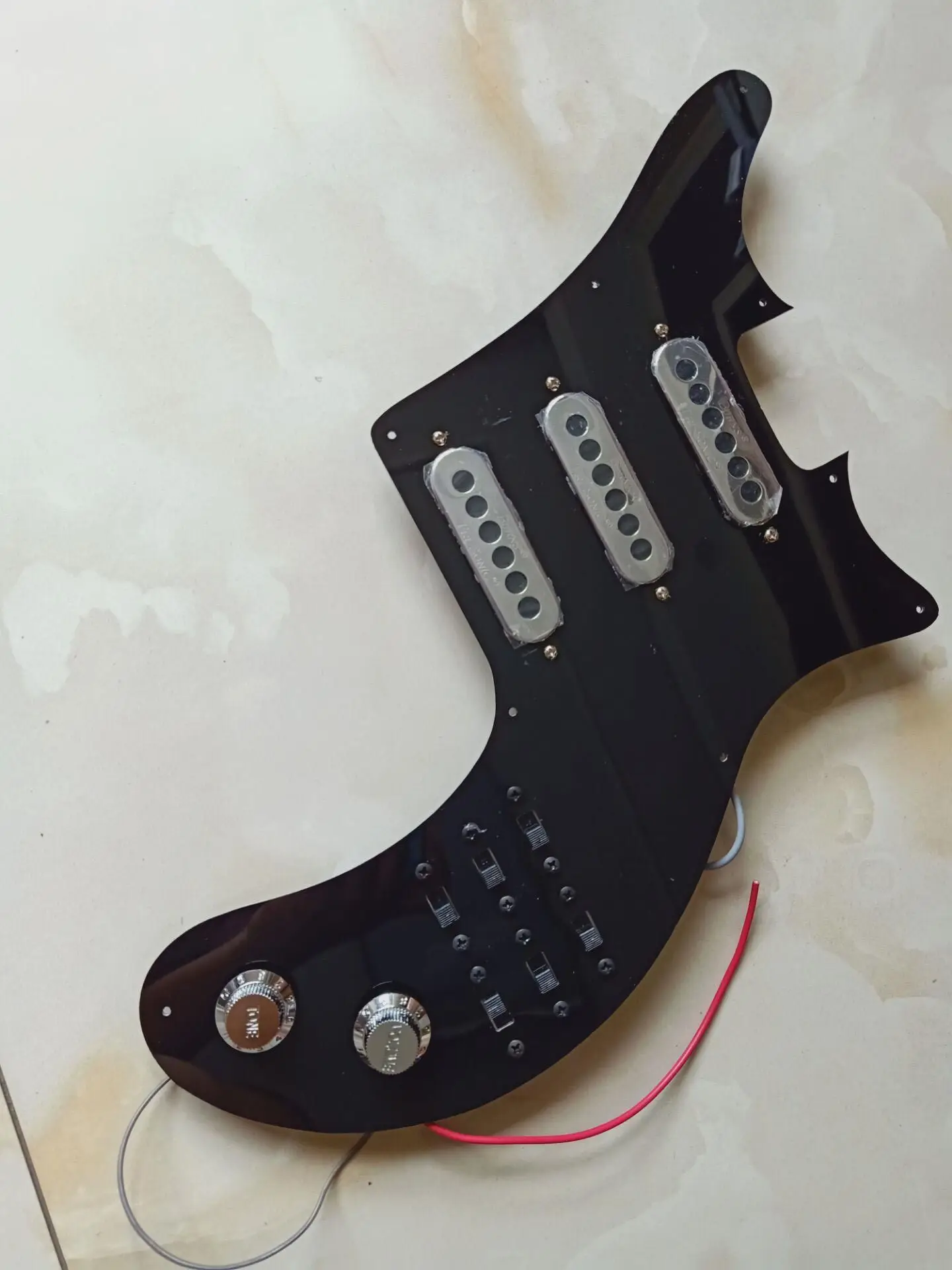 Prewired Burns Tri-Sonic Pickups For Brian May Red Special Guitar NEW Pre-Wired Pickguard Harness  Welding Harness Guitar Parts