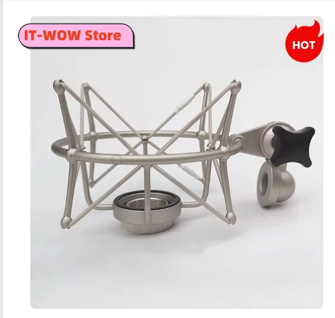 Free Shipping Metal Shock Mount For TLM or MK4,Metal Frame For 103 or MK4 ,Only the Shock Mount or Wooden box Without Microphone