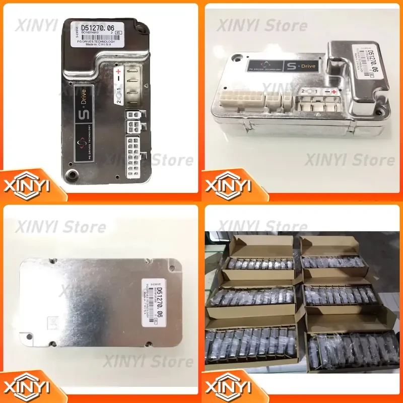 D51270.06 24V 45A Intelligent Drive Motor Controller with OverCurrent Protection for Scooter Wheelchair Tricycle Upgrade Kit