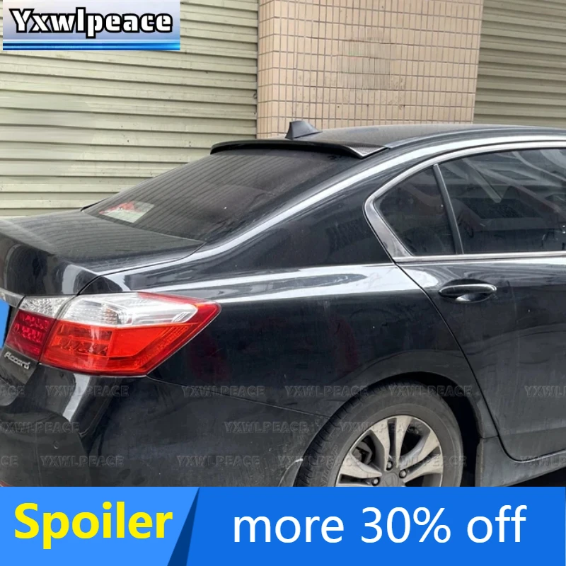 

For Honda Accord 9th Roof Spoiler 2013-2017 High Quality ABS Plastic Primer Color Rear Trunk Wing Body Kit Accessories