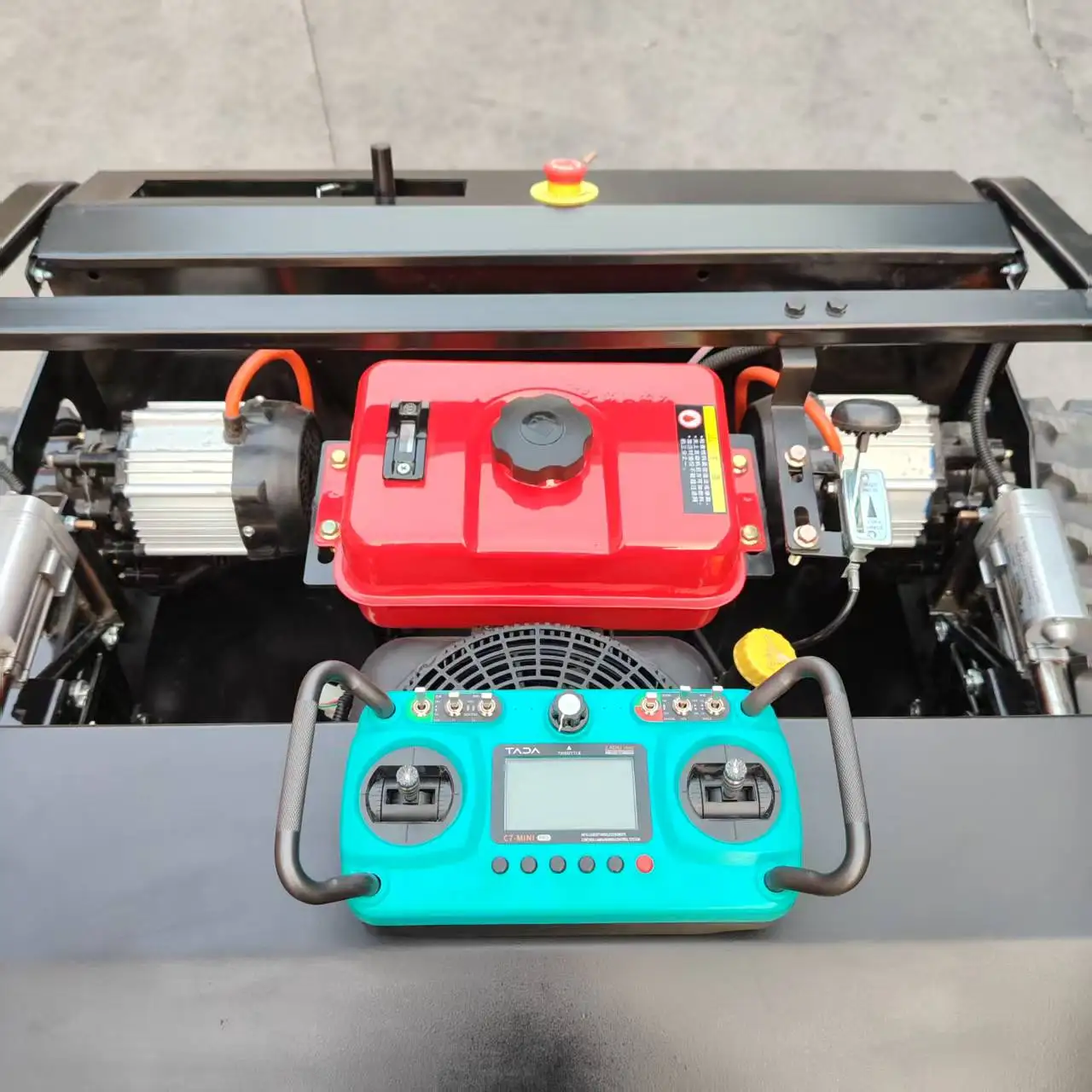 Customized Robot Crawler Multi Purpose Rc Lawn Mower For Garden CE EPA New 48V 4 Stroke Engine 1 Years 2200W 4IN