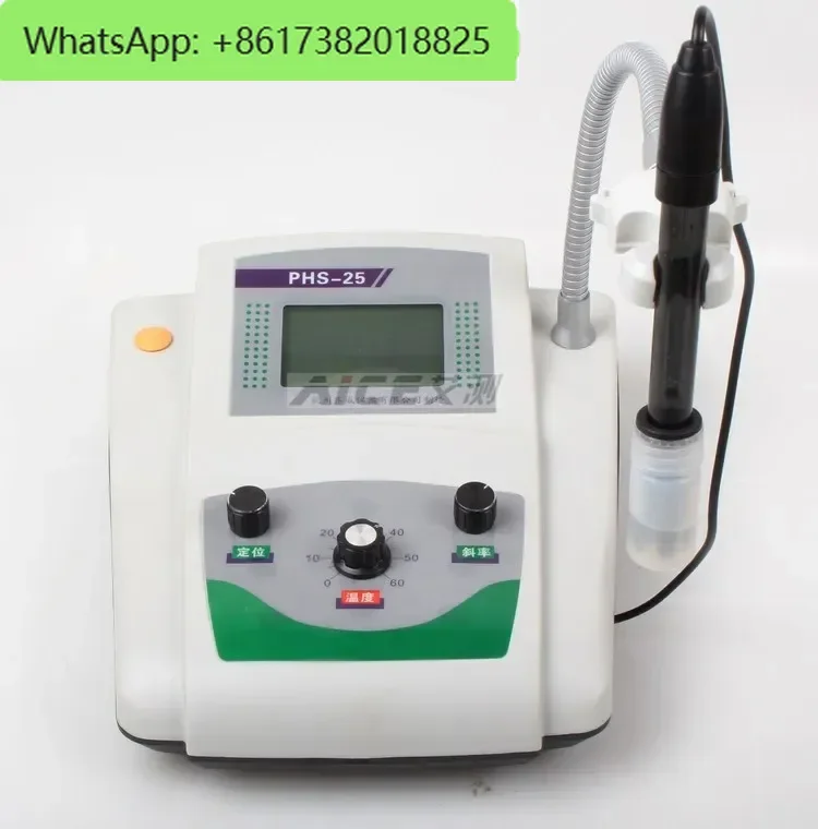 【Qiwei】PHS-25/2C/3C desktop digital PH meter pH meter pH meter tester laboratory swimming pool