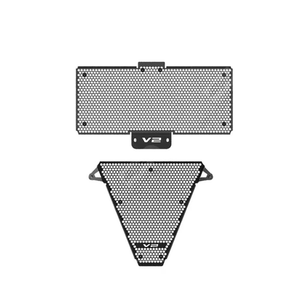 Radiator Guard For Ducati V2 2022 2023 Motorcycle Upper Lower Radiator Guards Grille Cover Oil Cooled Protector