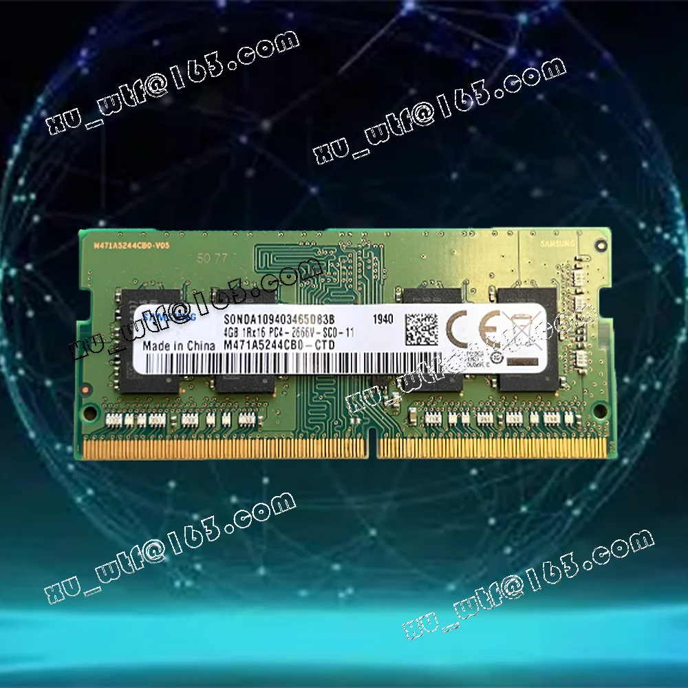 

New Packaging Suitable For DS920+ DS720+ DS220+ DS420+ 4G DDR4 2666 1RX16 PC4-2666V-S M471A5244CB0-CTD HMA851S6JJR6N-VK