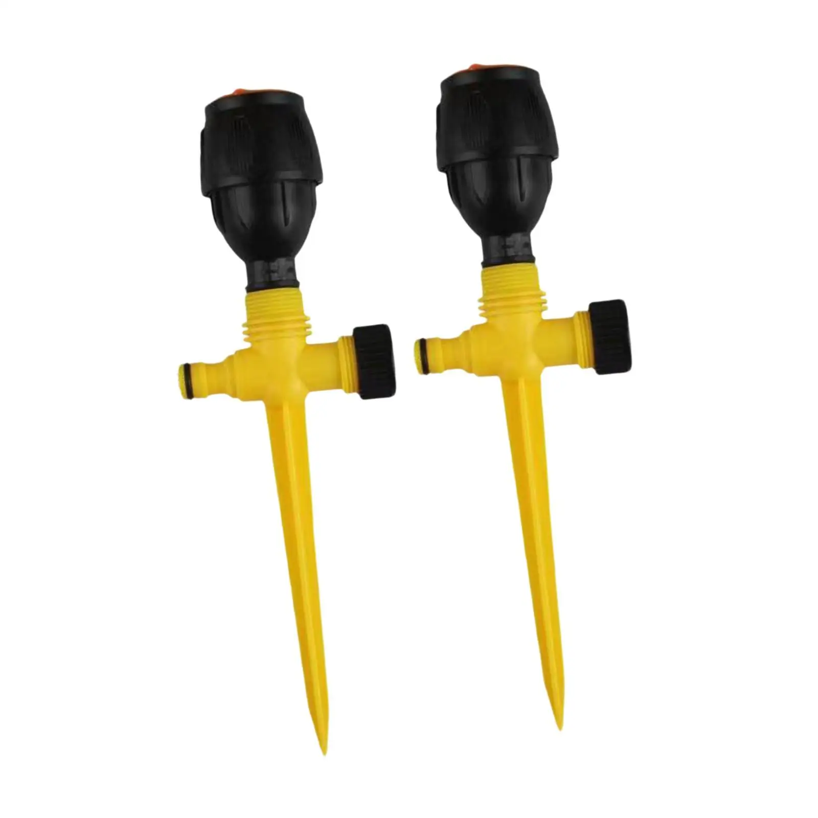 Plastic Garden Sprinkler Adjustable Watering Diffuser 360 Rotating Lawn Irrigation Sprayer for Home Garden Field Yard