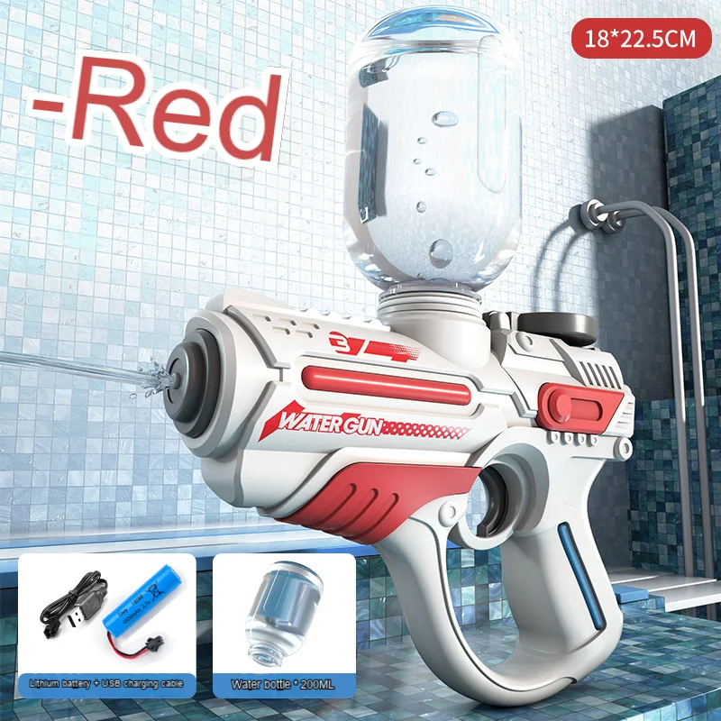 Popular Electric Water Gun, Multiple People Shooting Toy, Fully Automatic, Summer Shooting, Beach Outdoor Fun Toys