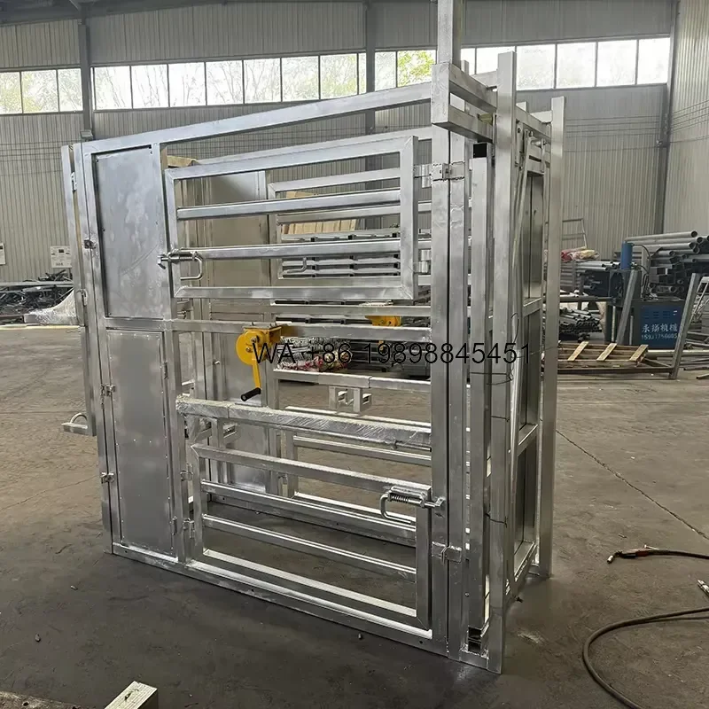 Wmwmnu Professional Livestock Hoof Trimming Chute Tools for Efficient Care Cattle Hoof Trimming Crush