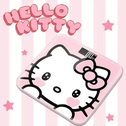 Hello Kitty Cute Cartoon Electronic Scale Weight Body Fat Scale Connectable Bluetooth Rechargeable Battery Small Household Use