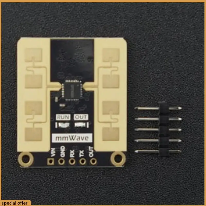 

A68Z Mmwave C4001 Датчик 24 ГГц для мониторинга скорости отслеживания в реальном времени Датчик обнаружения скорости