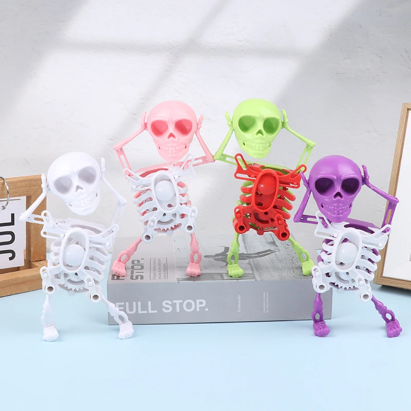 3D Printing Dancing Pink Skeleton Interesting Dancing Skeleton Spooky Dancing Comes With Music Home Decorations Children's Gifts