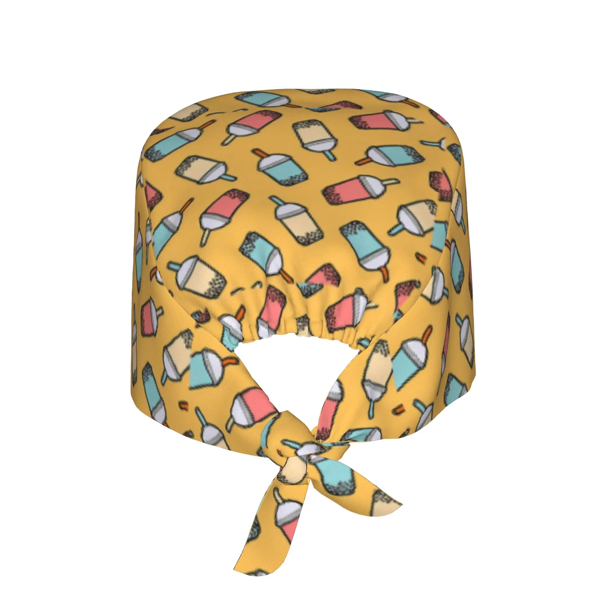 Bubble Tea  WorkCap Work Working Cap Adgusted Fashion Printed Multi-Scenario