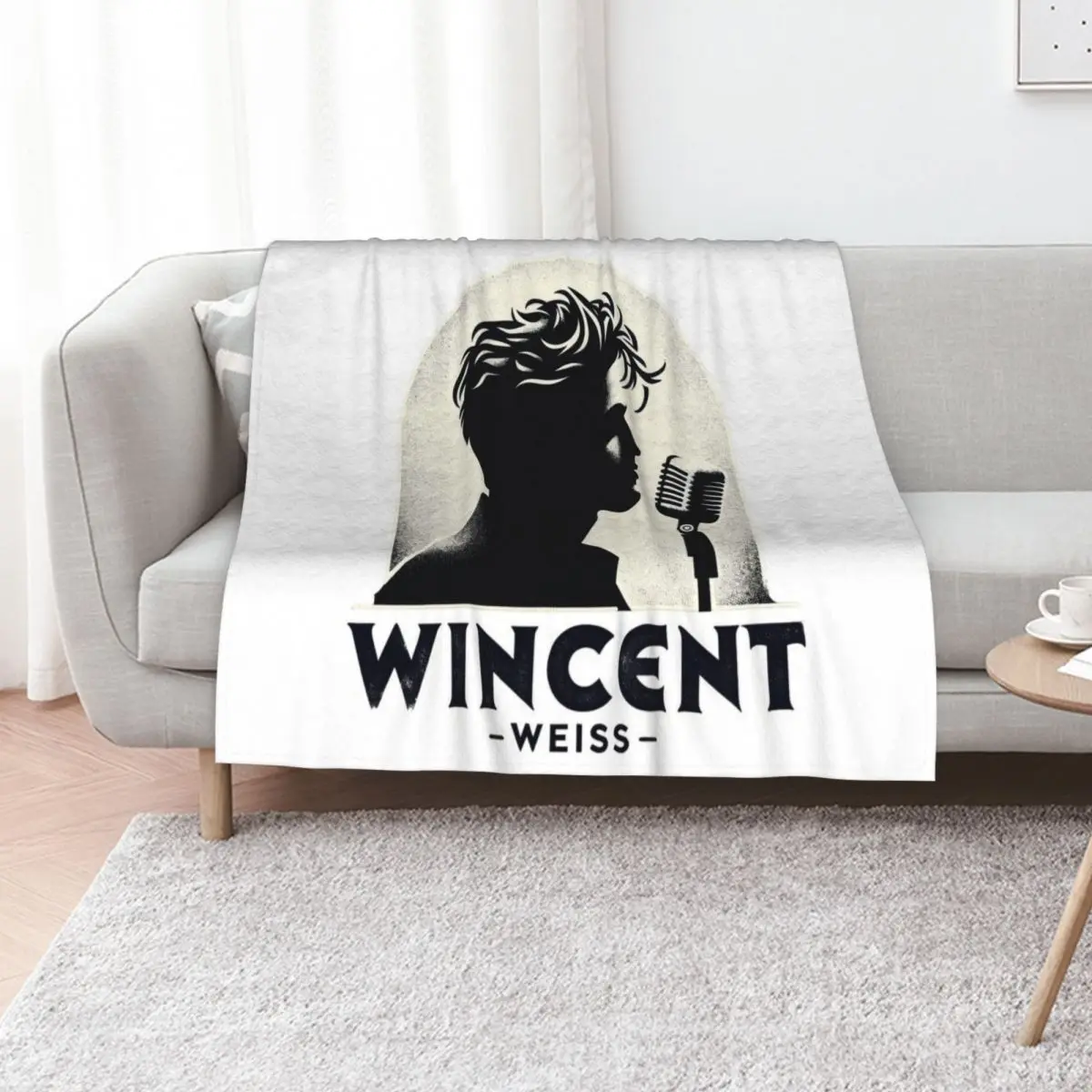 Wincent Weiss Retro Style Throw Blanket Blankets For Baby sofa bed Decorative Beds for winter Single Moving Blankets