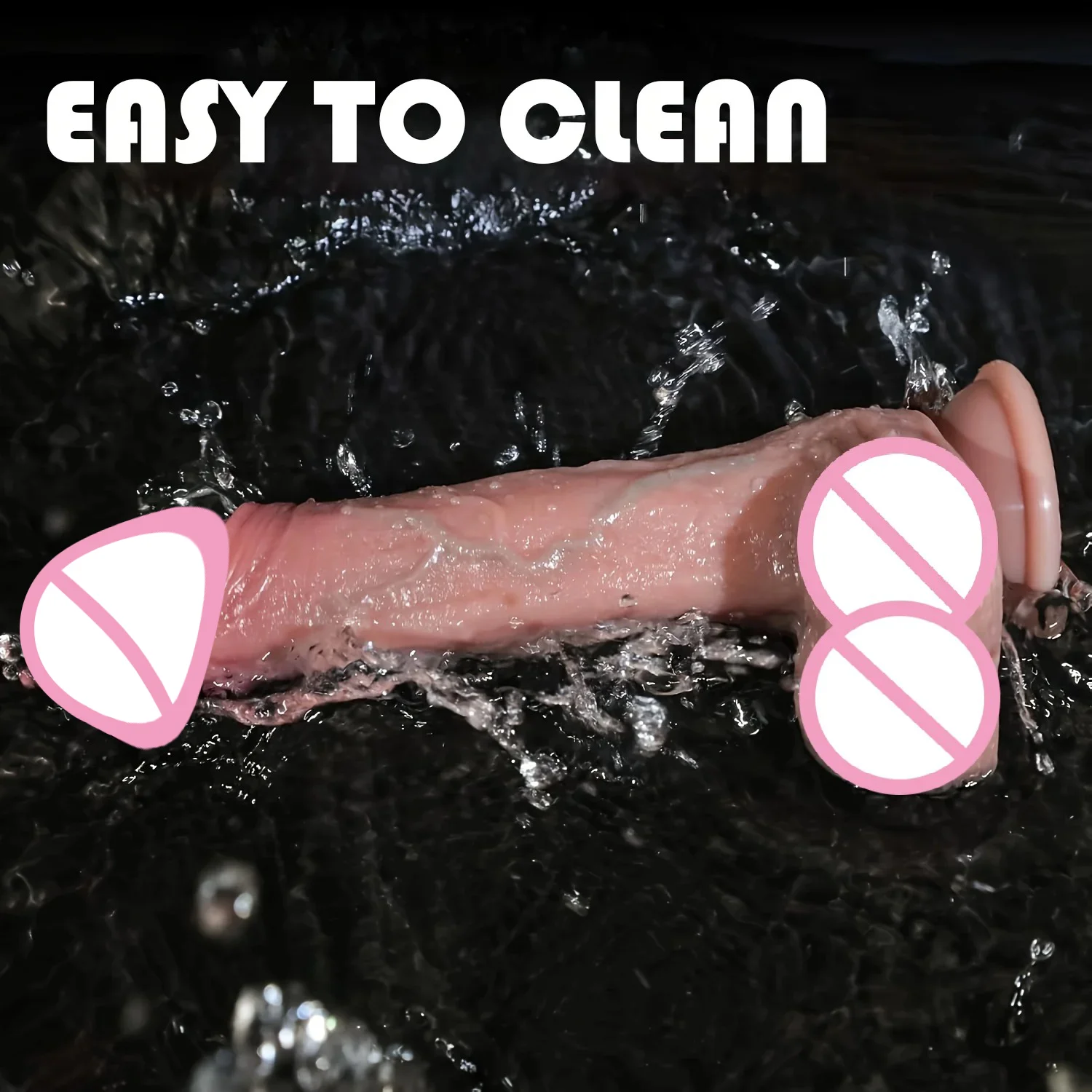 Super Realistic Dildo Waterproof Silicone Penis Adult Sex Toys Anal Vagina Masturbator Dildo with Suction Cup Cock Gode Massager - Image 6