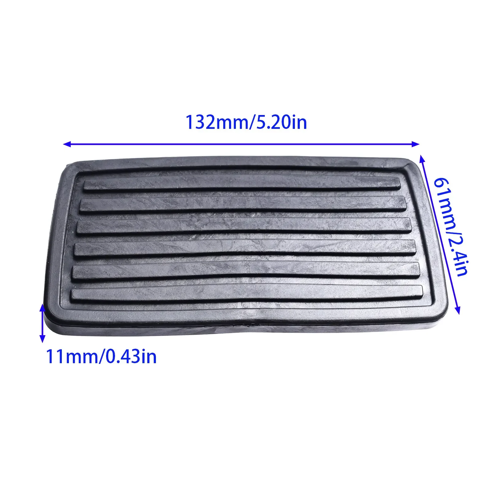 Rubber Brake Clutch Pedal Pad Cover For Honda Accord Civic CR-V Odyssey Element Acura CL RL RDX TL ZDX RSX 46545S84A81