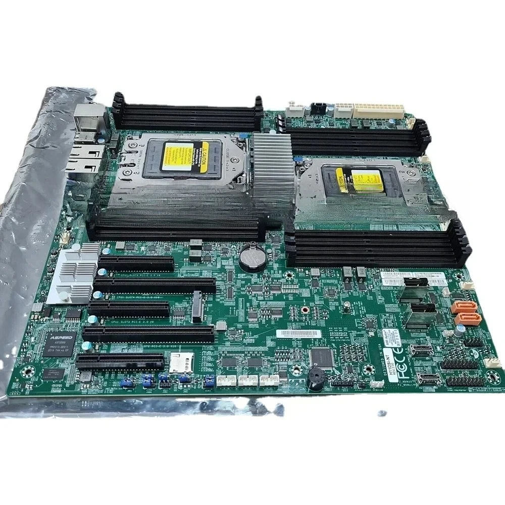 

H11DSI-NT для промышленной упаковки Supermicro, двухразъемный сервер, материнская плата E-ATX EPYC PCI-E 3,0, DDR4, поддержка EPYC7001/7002