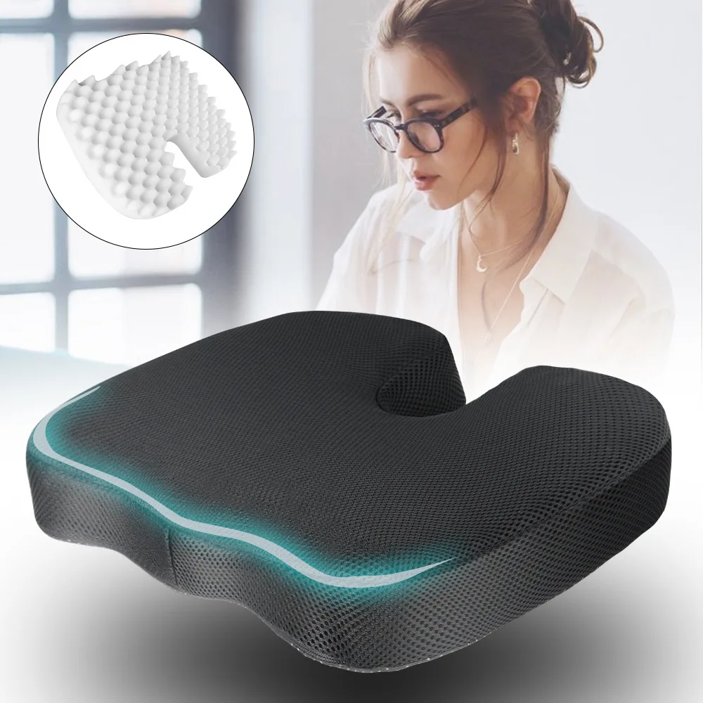 

Cross-border hot-selling chair cushions, office sedentary waist protection artifacts, tail spine decompression pregnant women se