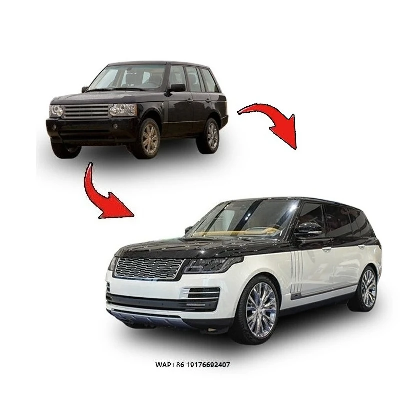 2022 Luxury High Quality Plastic Aluminum Body Kit for Executive Front Rear Bumper Upgrade for 2008 for Range Rover
