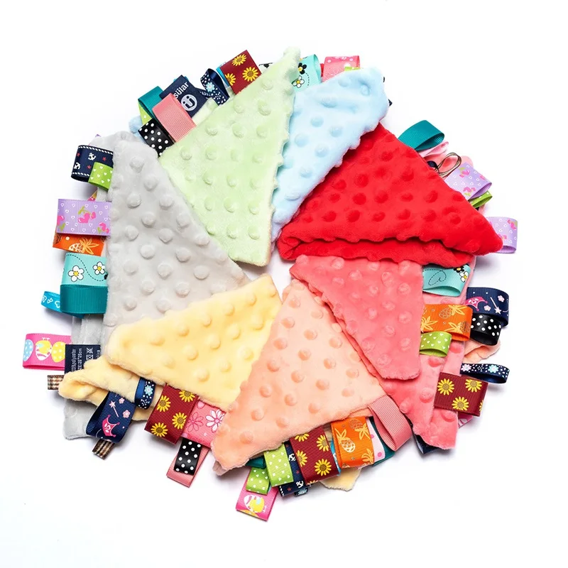 

Baby Soothe Appease Towel Soft Baby Calm Wipes Baby Towel Blanket Cute Cartoon Plush Toys For Baby 25*25cm