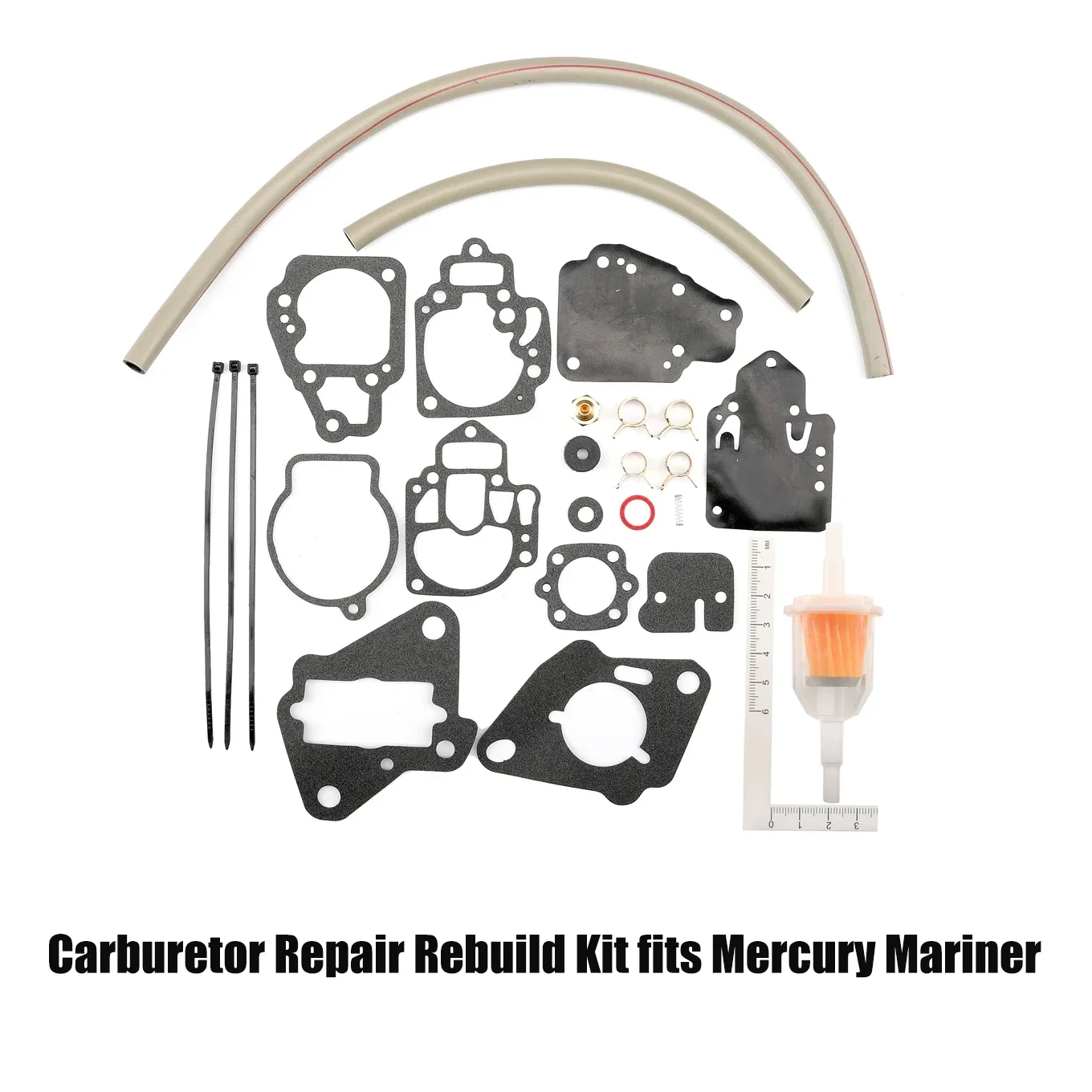 Carburetor Repair Rebuild Kit fits Mercury Mariner 1395-9761, 1395-9377, 1395-9803, 1395-9725, 1395-811357, 1395-9645, 1395-9761