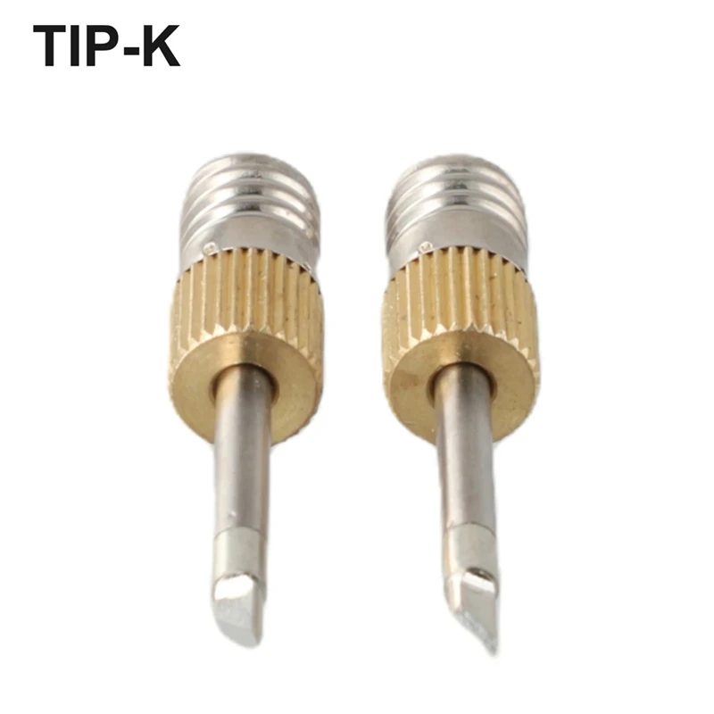 2 Pcs Soldering Iron Tip With Sponge E10 Interface Welding Tips USB Soldering Tip Soldering Tools Set