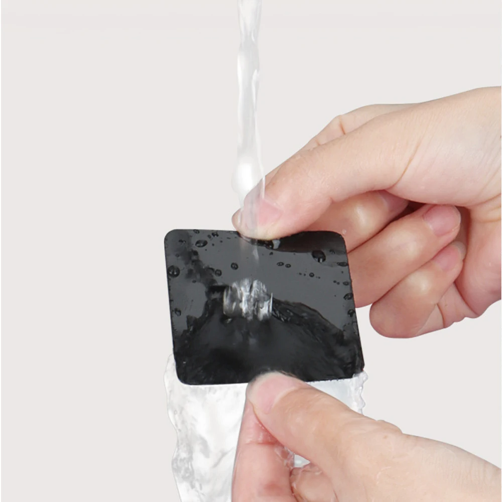 Hook And Loop Fastener Tape Strong Adhesive Fixed Household Accessories Carpet Router Socket Bracket Waterproof Self-Adhesive