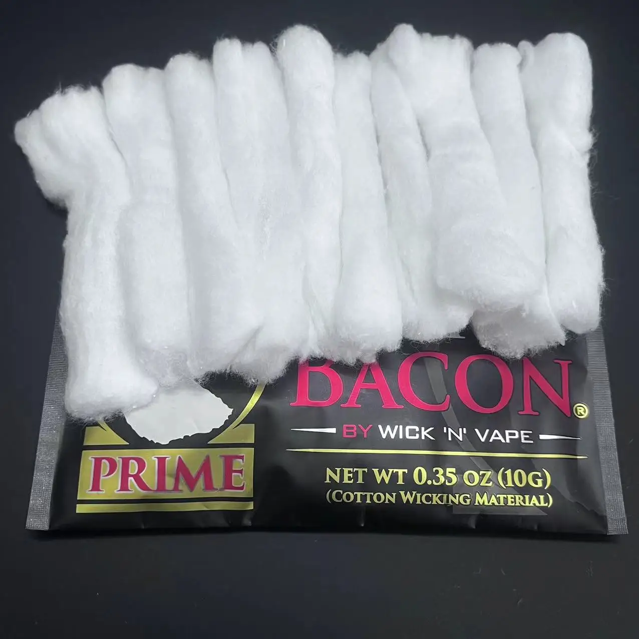 3Pack/1Pack Premium Cotton Bacon 10pcs/pack Cotton Prime Wool Organic Natural Cottons Handheld Tools Accessary Factory Price