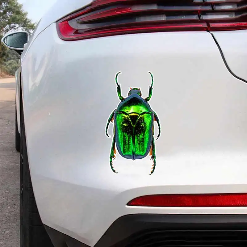 Cute Little Insect Car Sticker Vinyl Decal Waterproof Rear Window Motorcycle Camper Bumper Truck Laptop Decoration SH848