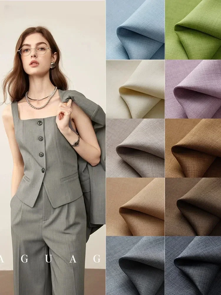 ملابس العمل سترة النسيج الرجال البدلة السراويل مطوي تنورة موحدة المواد المرأة مجموعة ربيع الخريف #2