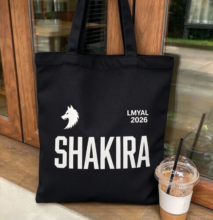 2026 new Best‑Seller‑Trending‑Minimalist‑Female‑Singer‑Tour‑Typography Print High‑Quality Canvas Tote Bag