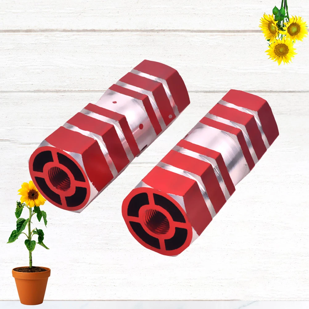 

Aluminum Alloy Footpeg Sturdy Cylinder Pedal For Mountain Bike Repairing Stunt Use Black Peg Accessory Cycling