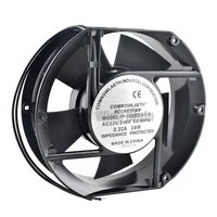 FP-108EX-S1-S/B ventilador de 172mm 17251 172x150x51mm AC110V 220V 380V 38W ventilador de refrigeración axial resistente al calor para gabinete