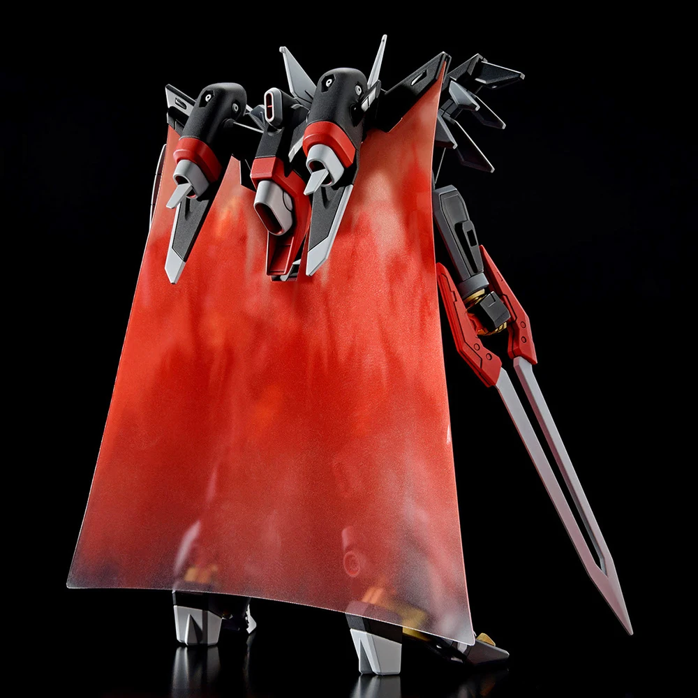 [En Stock] Original BANDAI Gundam HG 1/144 Black Knight Squad Shi-ve.A figurine de dessin animé à collectionner modèle Kit jouets d'ornement