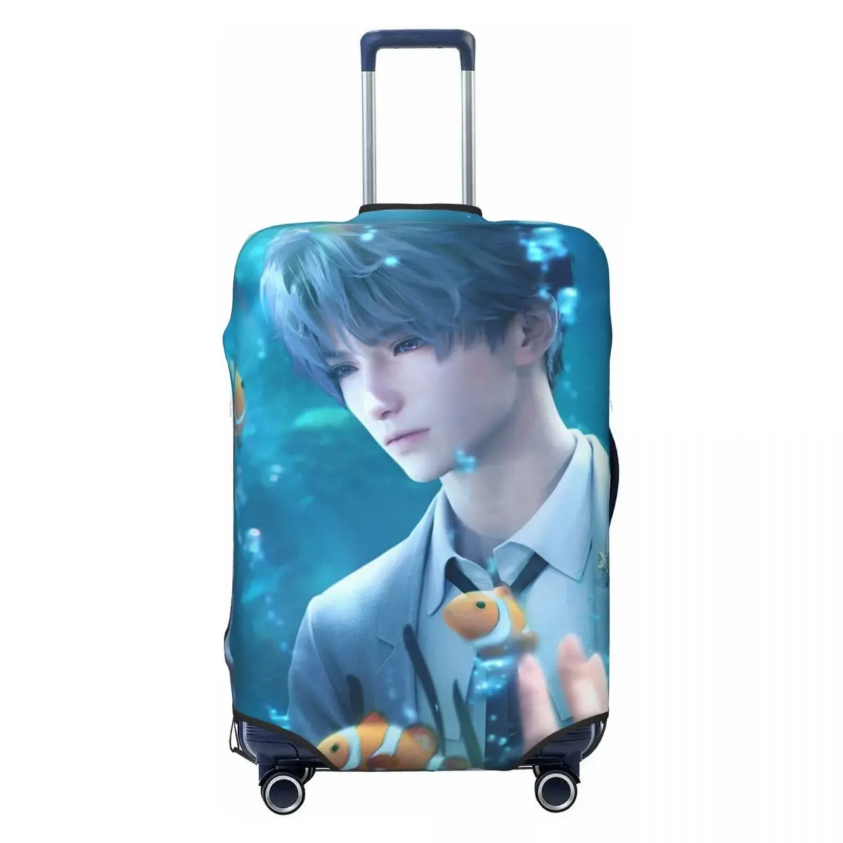 

Sylus Girl Dinner Zayne Love Deepspace Suitcase Cover Holiday Useful Luggage Accesories Business Protection