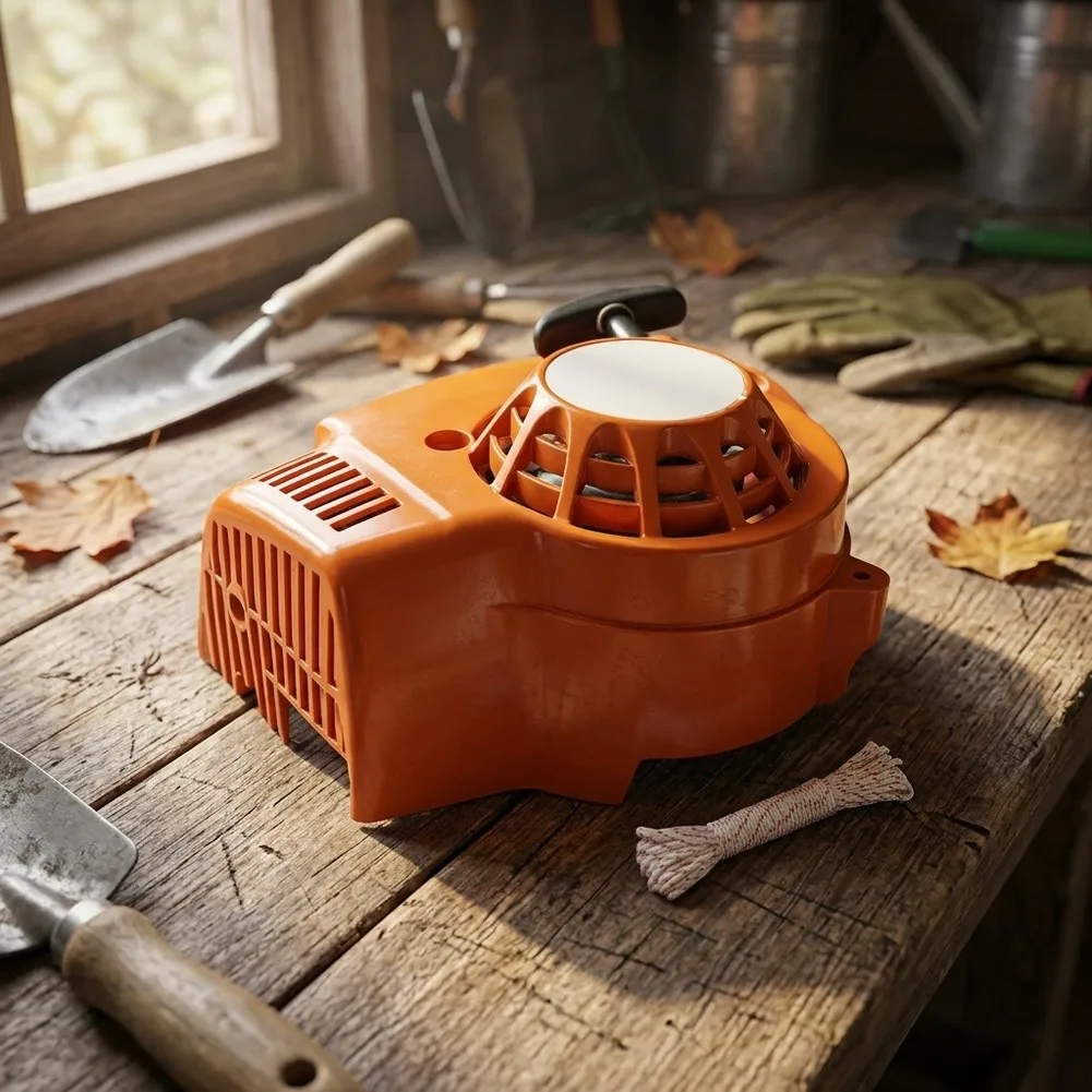 Starter Assembly Leaf Blower Starter For Outdoor Maintenance Wear-resistant Material ABS Plastic Body Easy Installation Design